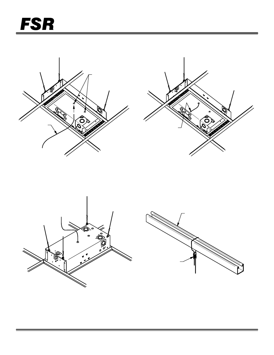 FSR CB-SK1 SAFETY CABLE User Manual | 2 pages