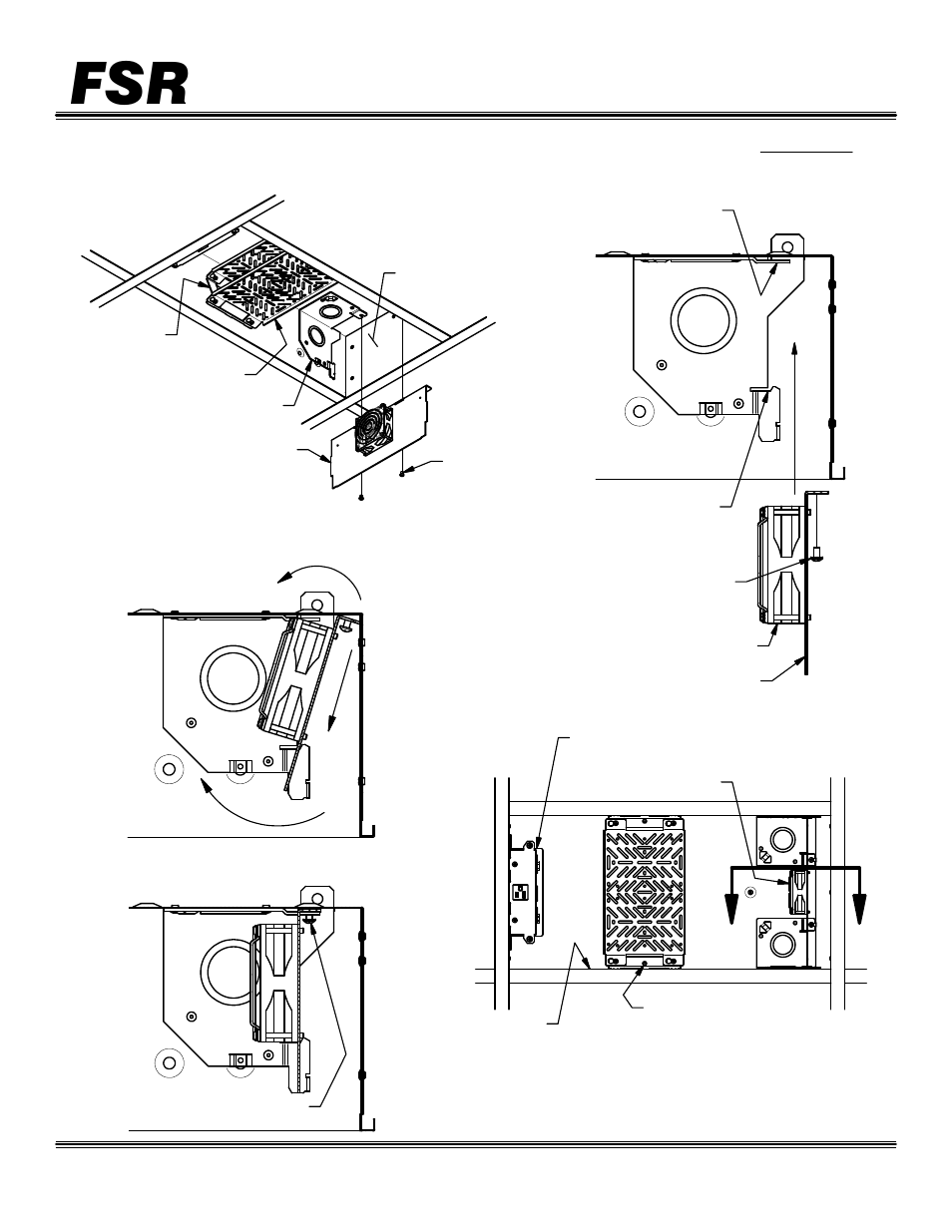 FSR CB-12 FAN KIT User Manual | 1 page