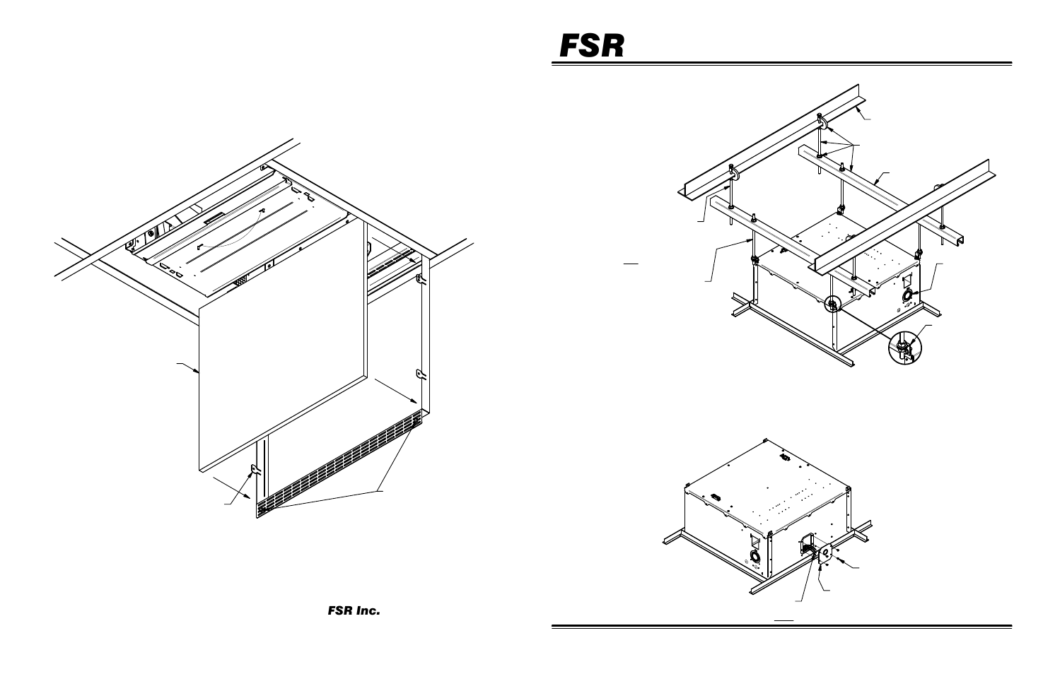 FSR CB-224/224S User Manual | 2 pages