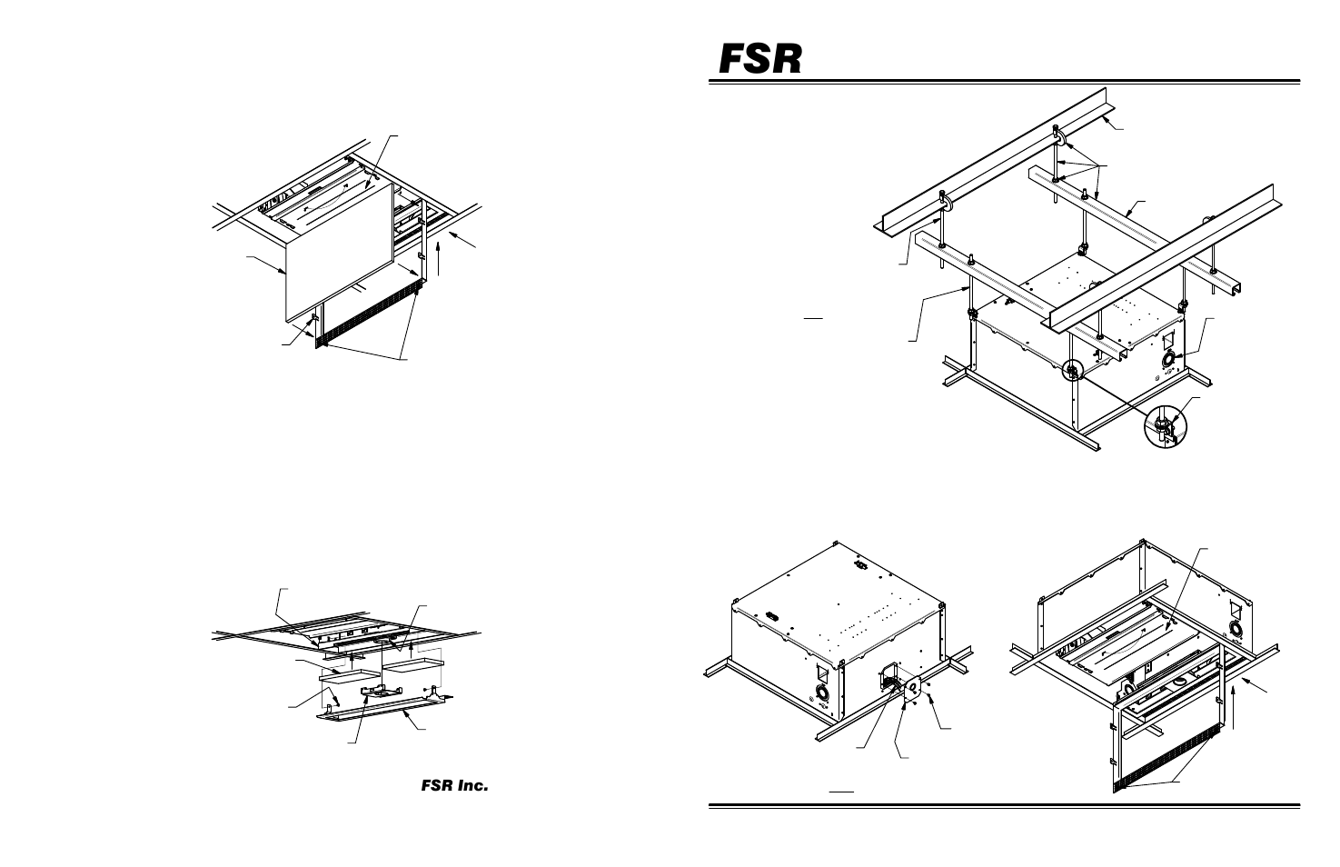 FSR CB-224P/SP User Manual | 2 pages