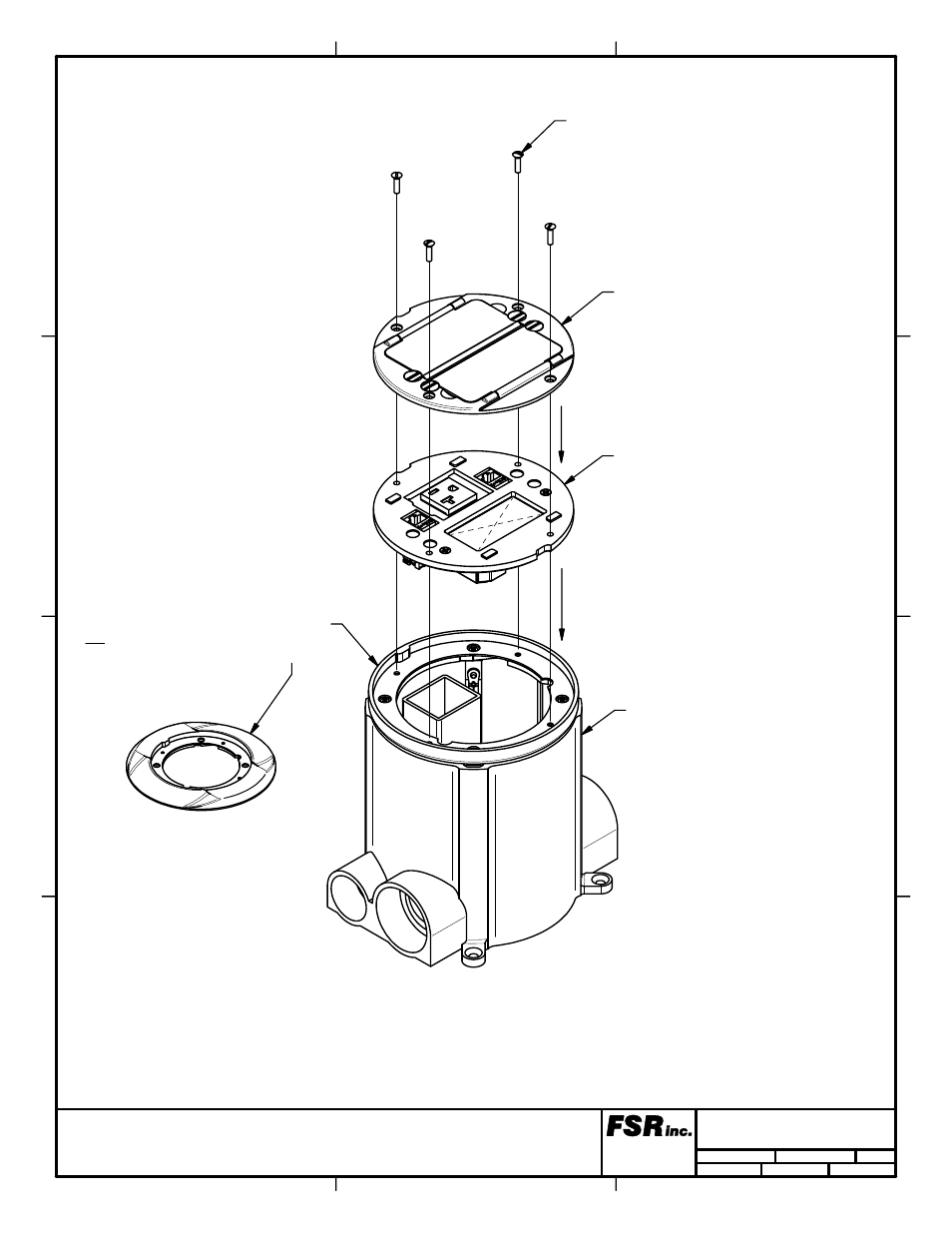 Step 3 - pour box, Smart fit sf-2sdp assembly instructions | FSR SF-2SDP User Manual | Page 10 / 10
