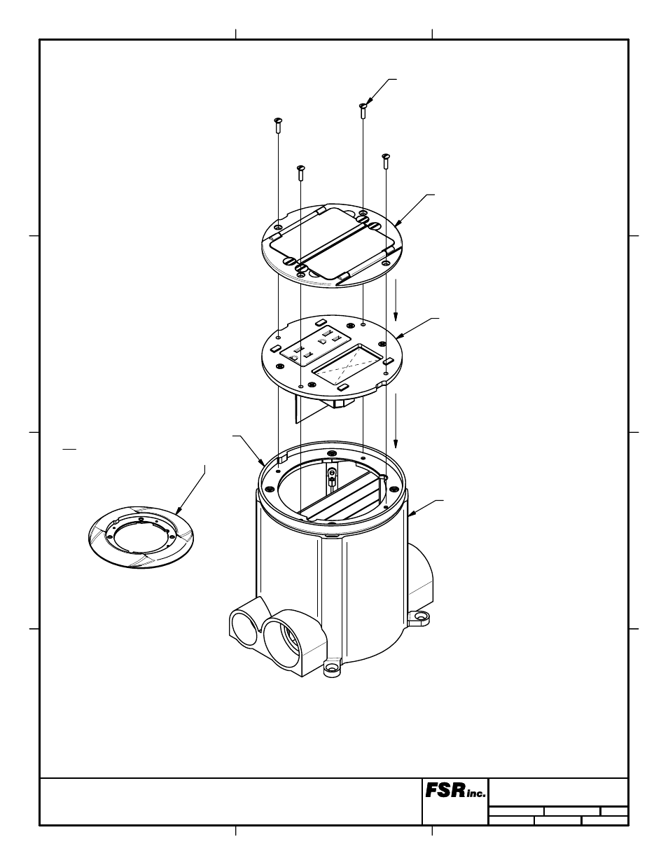 Step 3 - pour box, Smart fit sf-ddp assembly instructions | FSR SF-2SDP User Manual | Page 7 / 10