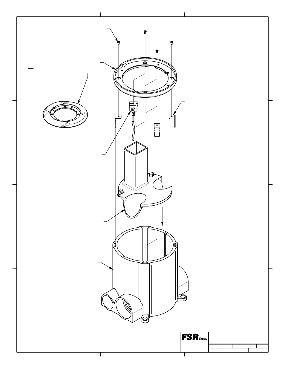 Step 1 - pour box | FSR SF-2SDP User Manual | Page 8 / 10