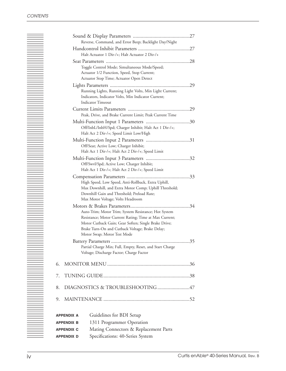 Curtis ENABLE 40 User Manual | Page 4 / 66
