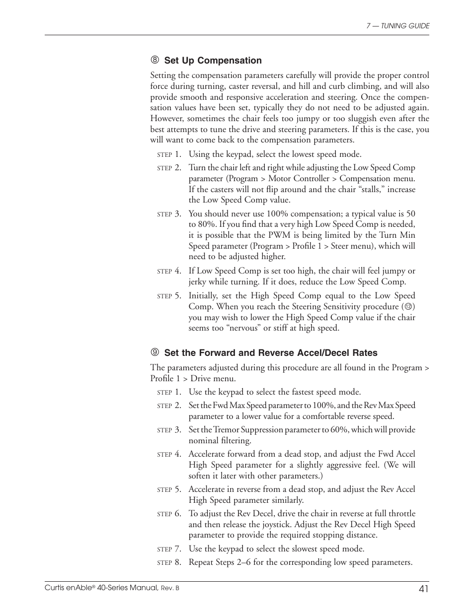 Curtis ENABLE 40 User Manual | Page 47 / 66