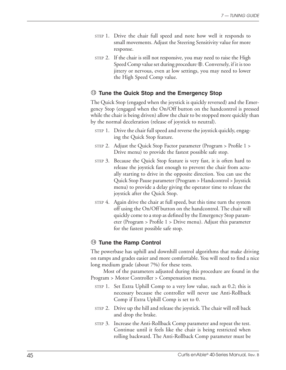 Curtis ENABLE 40 User Manual | Page 51 / 66