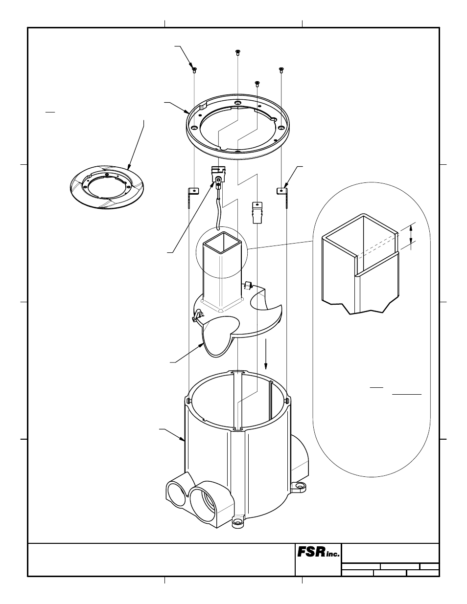 Step 1 - pour box | FSR SF-IPSP User Manual | Page 4 / 6