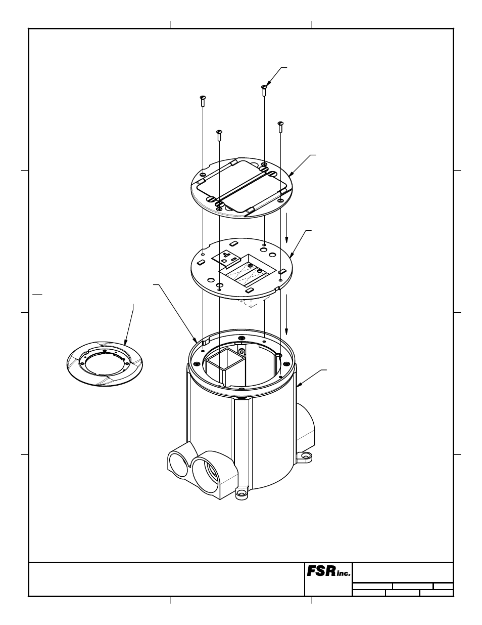 Step 3 - pour box, Smart fit sf-ipsp assembly instructions | FSR SF-IPSP User Manual | Page 6 / 6