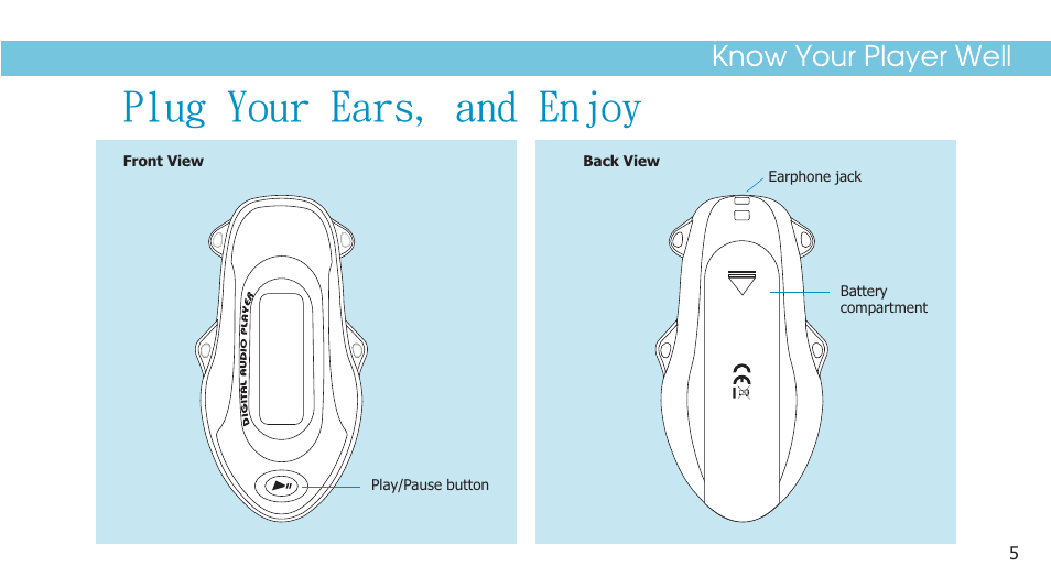 Plug your ears, and enjoy | Curtis MPS2015UKA User Manual | Page 7 / 19