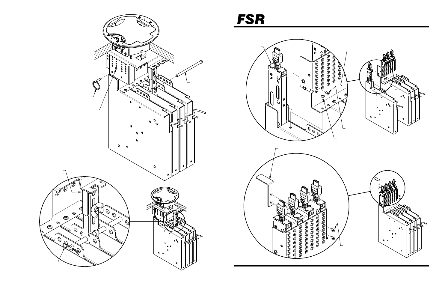 FSR TBRT CABLE RETRACTOR Installation User Manual | 2 pages