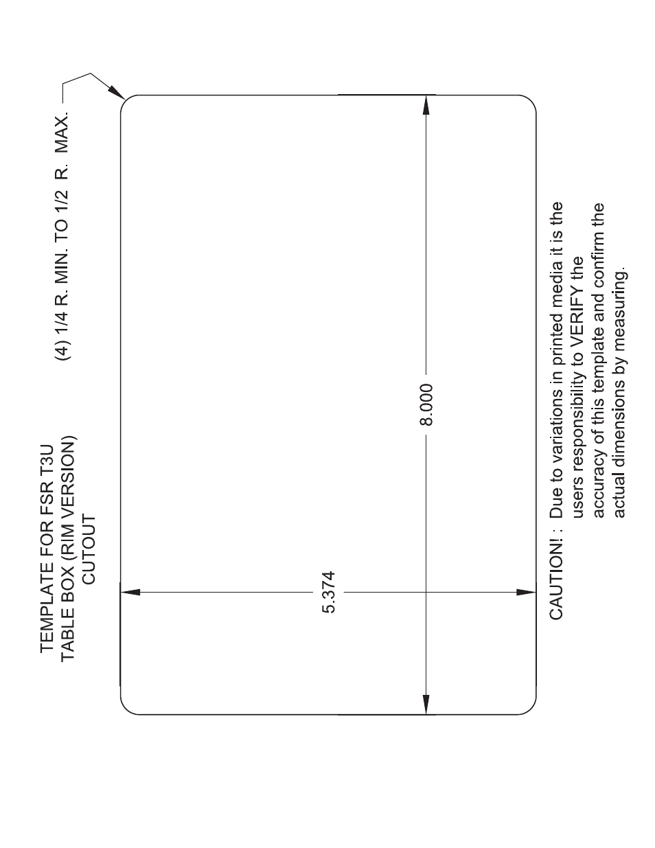 FSR T3U Series User Manual | Page 4 / 5
