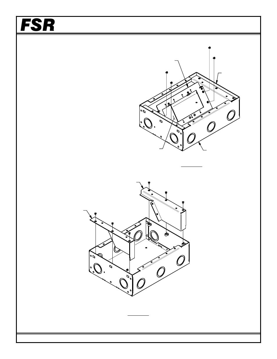 FSR WB-X1-GNG User Manual | 6 pages