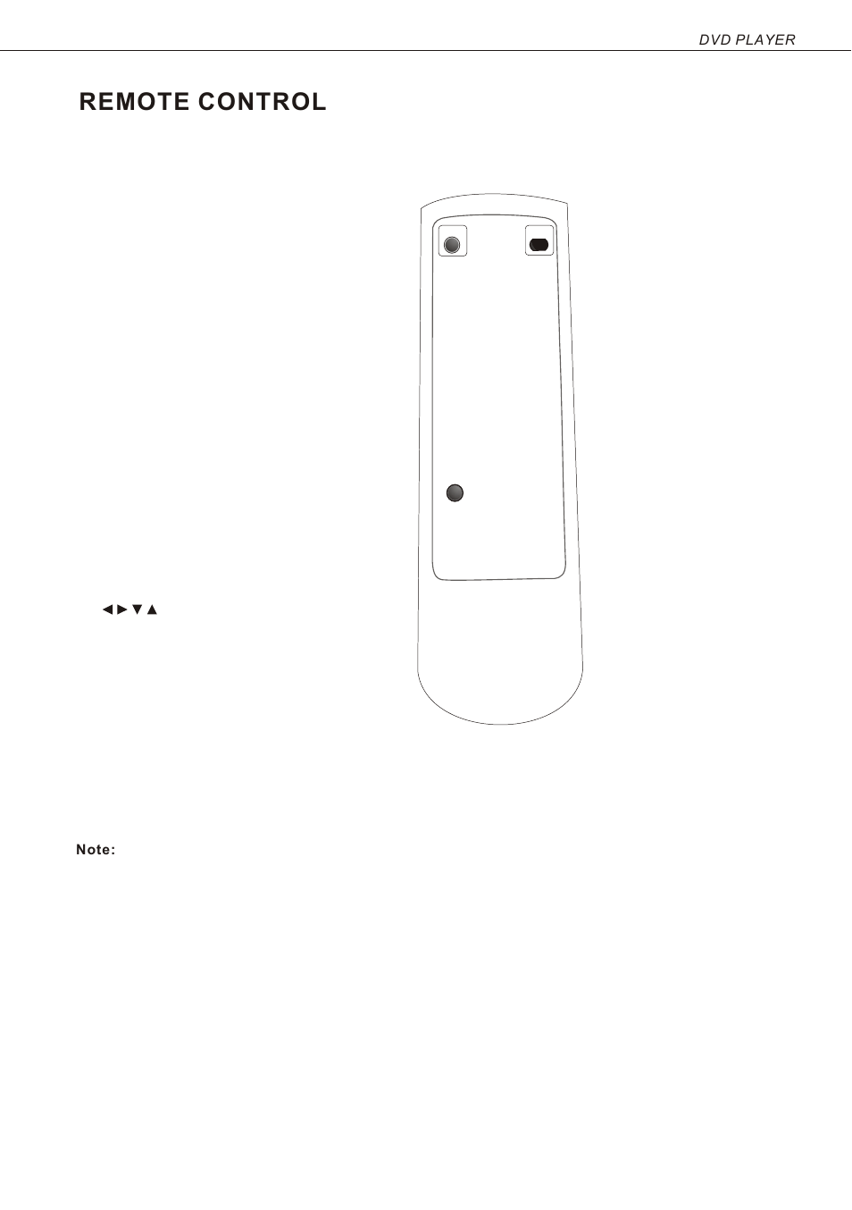 Т³гж 8, Remote control | Curtis DVD 1046 User Manual | Page 8 / 19