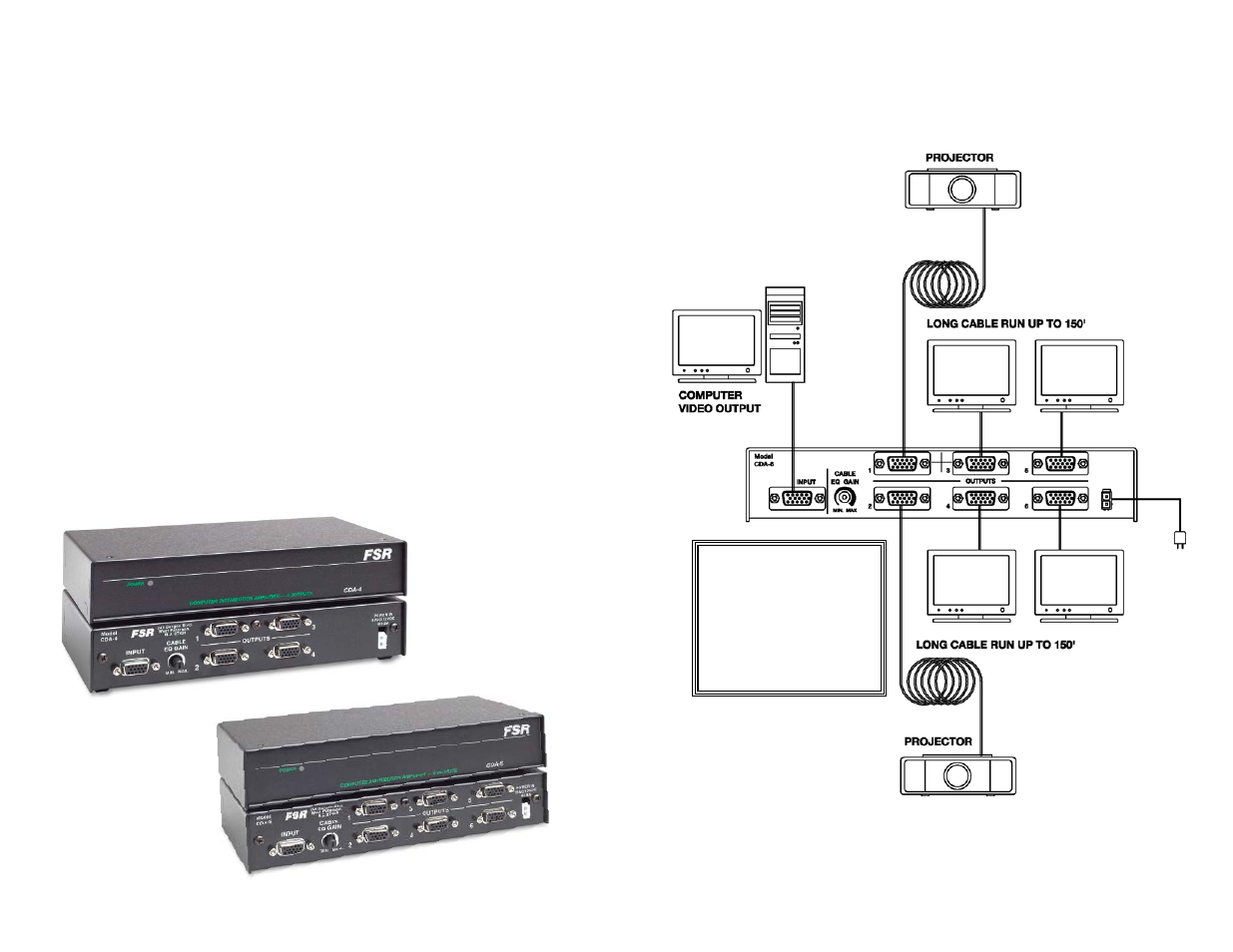 FSR CDA-4/6 User Manual | Page 4 / 4