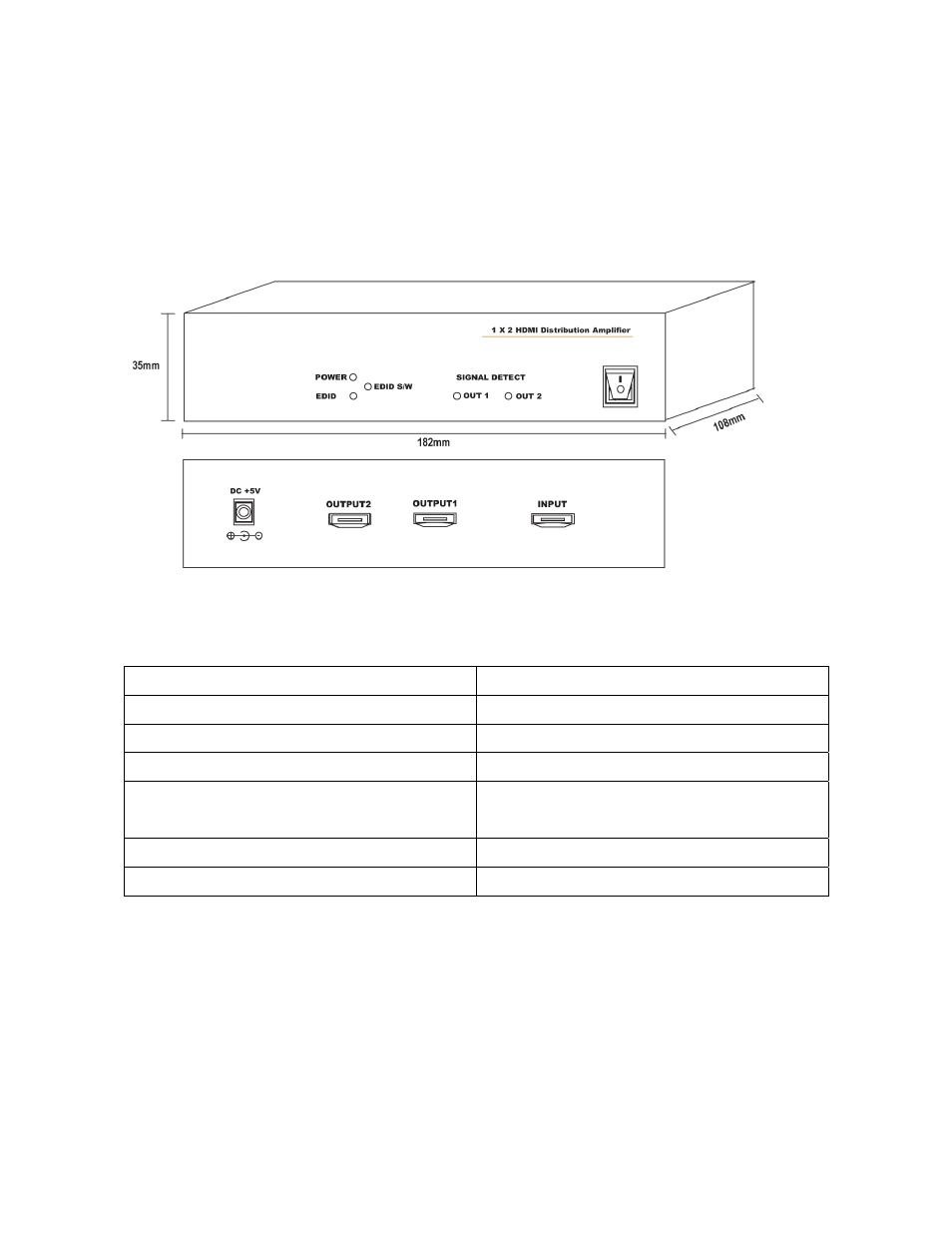 FSR DV-HDA-12 User Manual | Page 8 / 11