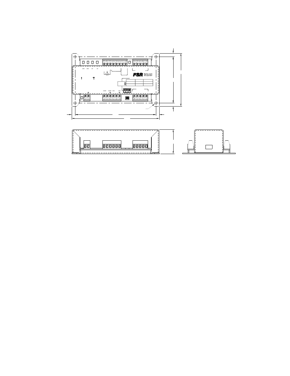 It-vcm dimensions | FSR IT-VCM User Manual | Page 5 / 12