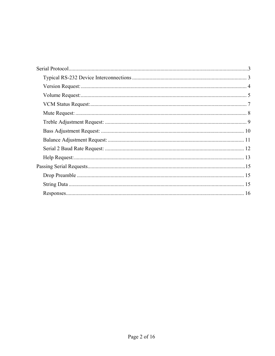 FSR IT-VCM User Manual | Page 2 / 16