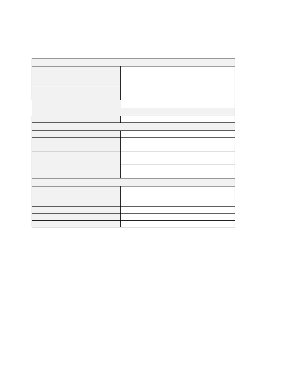It-r4s specifications | FSR IT-R4S User Manual | Page 11 / 12