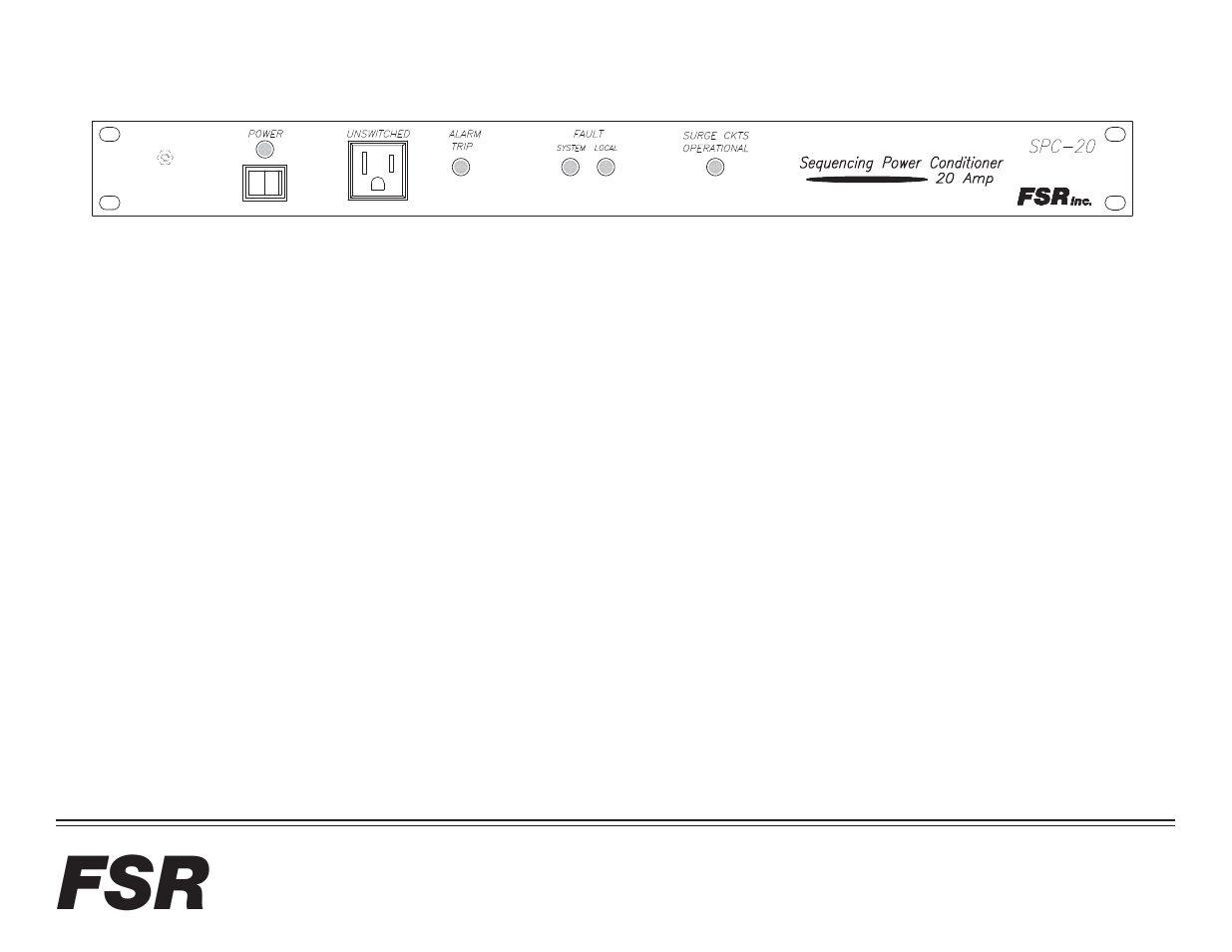 FSR SPC-20 User Manual | Page 3 / 6