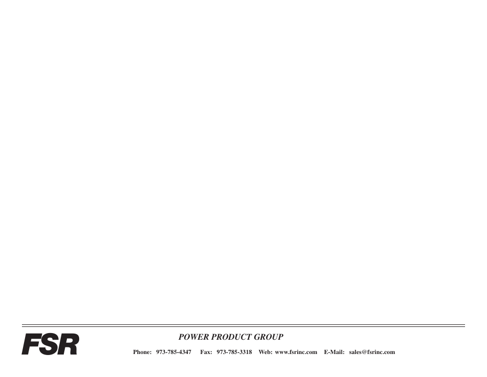 FSR SPC-20X User Manual | Page 2 / 6