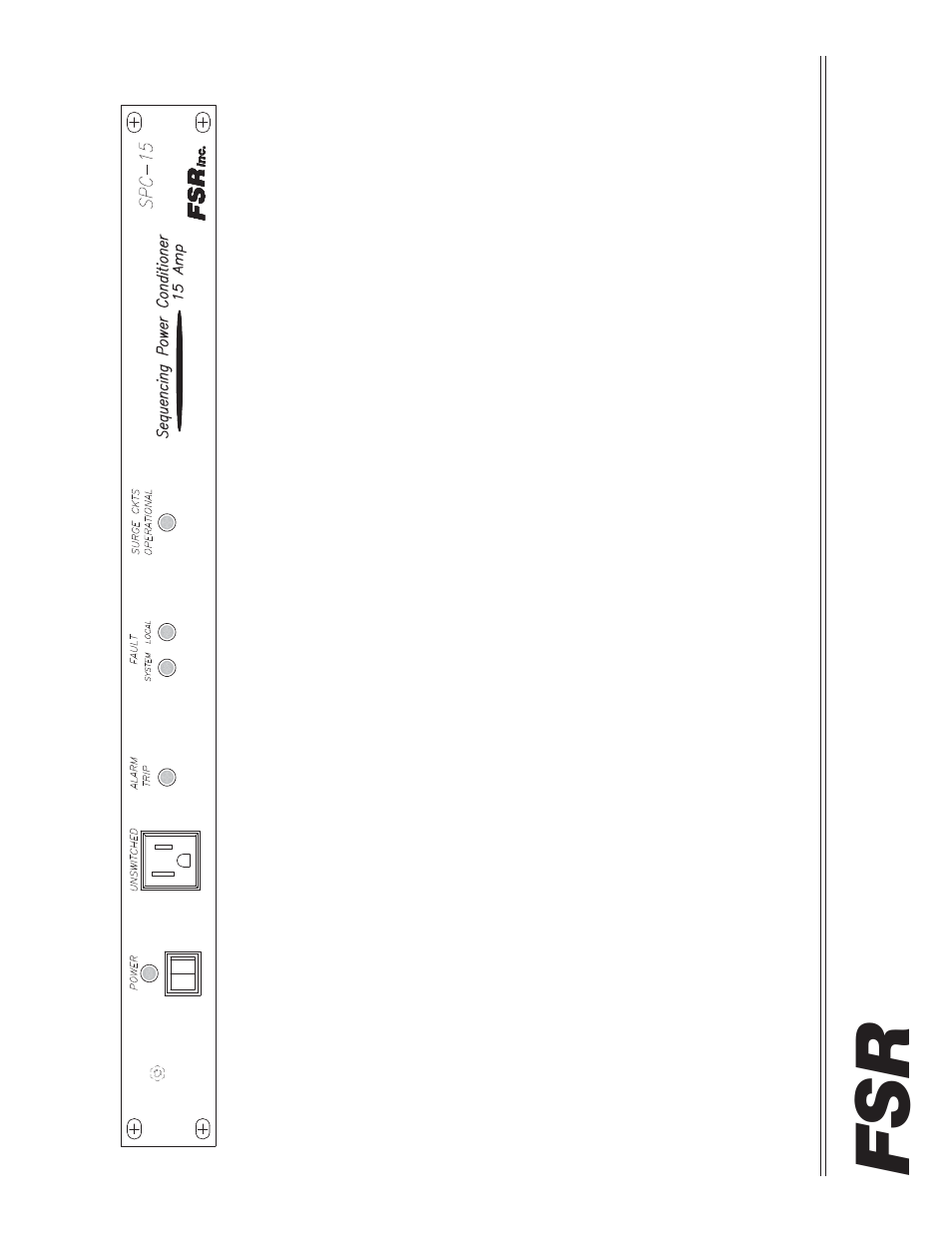 FSR SPC-15 User Manual | Page 4 / 8