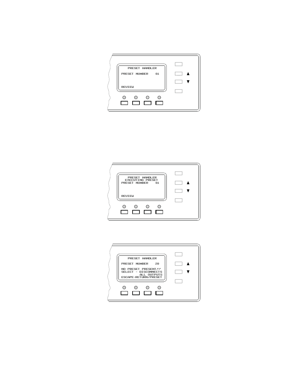 Executing presets, Preset setup menu page" for additional information, Pathfi nder matrix 39 | FSR PATHFINDER Covers 12X8 THROUGH 32X32 User Manual | Page 39 / 64