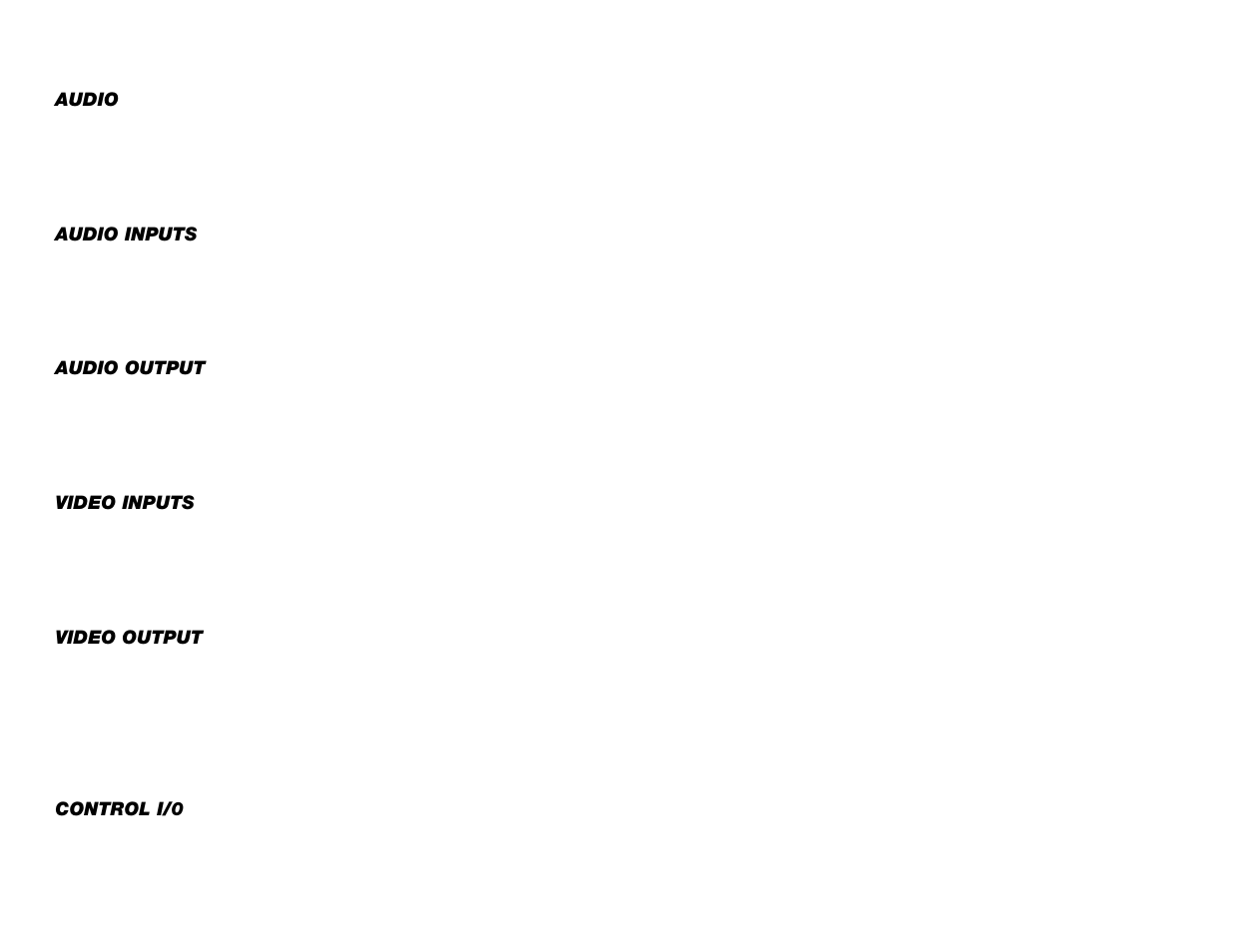 Technical specifications | FSR SN-4100A User Manual | Page 3 / 4