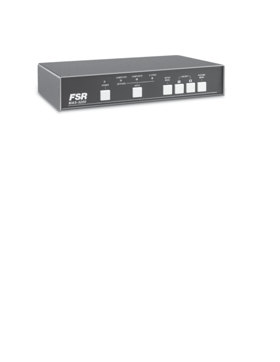 FSR MAS-3200 User Manual | Page 10 / 28