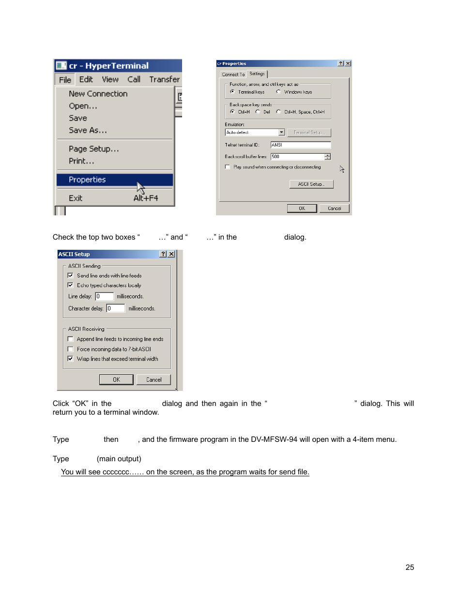 FSR DV-MFSW-94 User Manual | Page 25 / 27