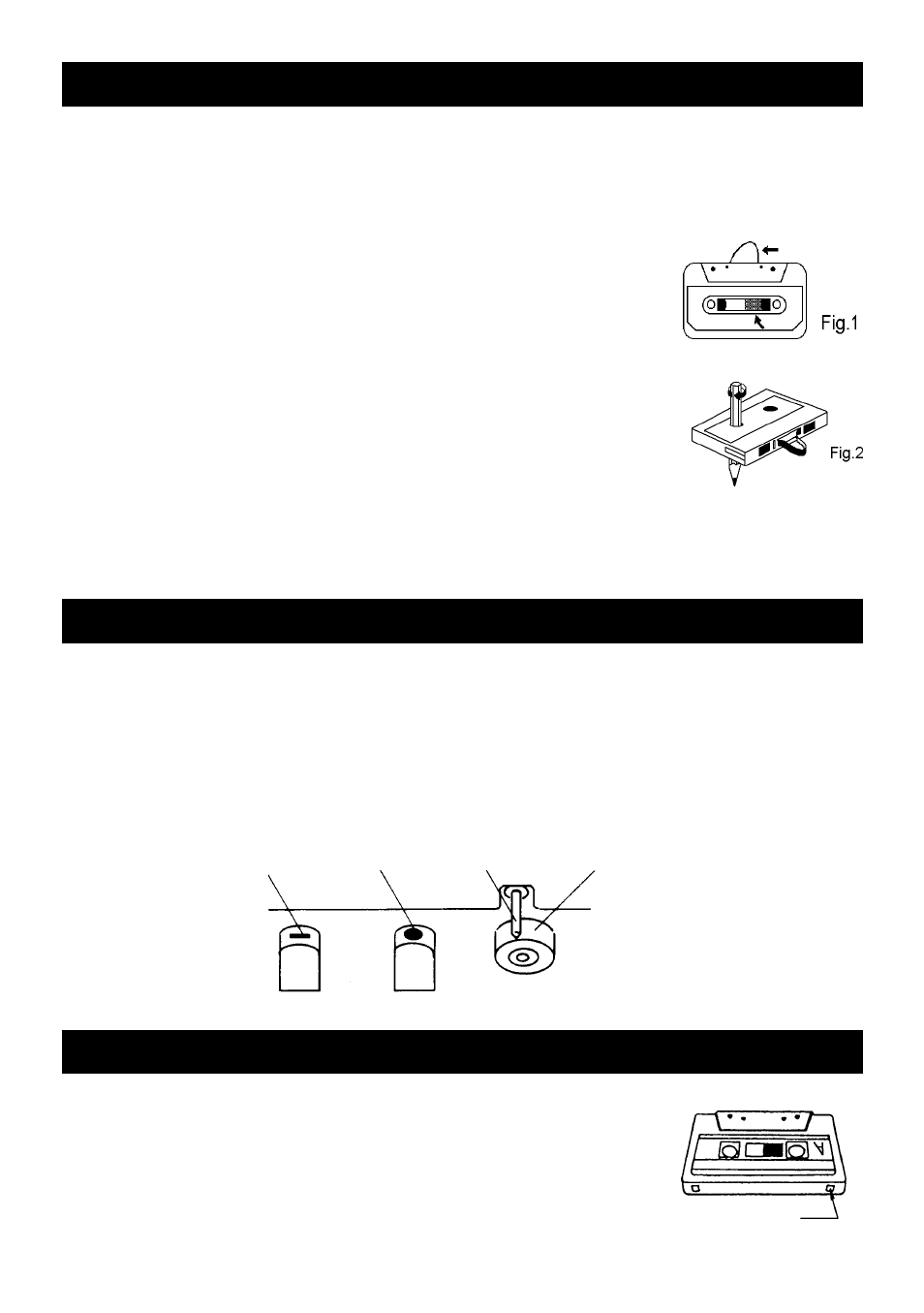 Cassette care, Head cleaning, Prevention against accidental erasure | Curtis RCD858 User Manual | Page 15 / 18