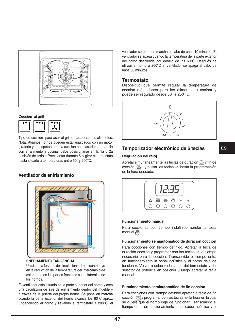 Fulgor Milano QO 6009 PT User Manual | Page 47 / 64