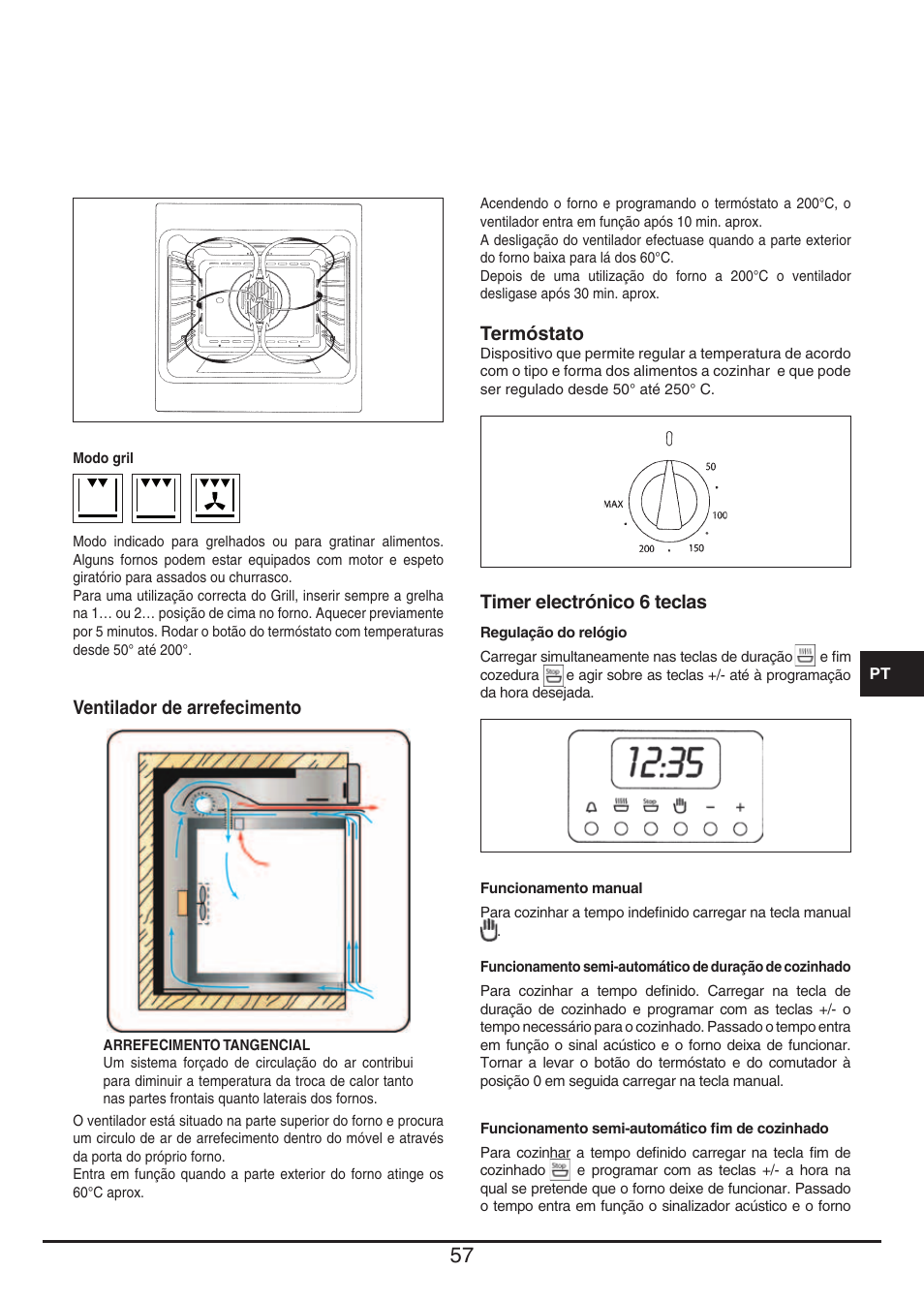 Fulgor Milano QO 6009 PT User Manual | Page 57 / 64