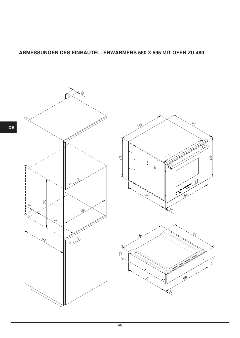 Fulgor Milano LWD 12 User Manual | Page 48 / 84