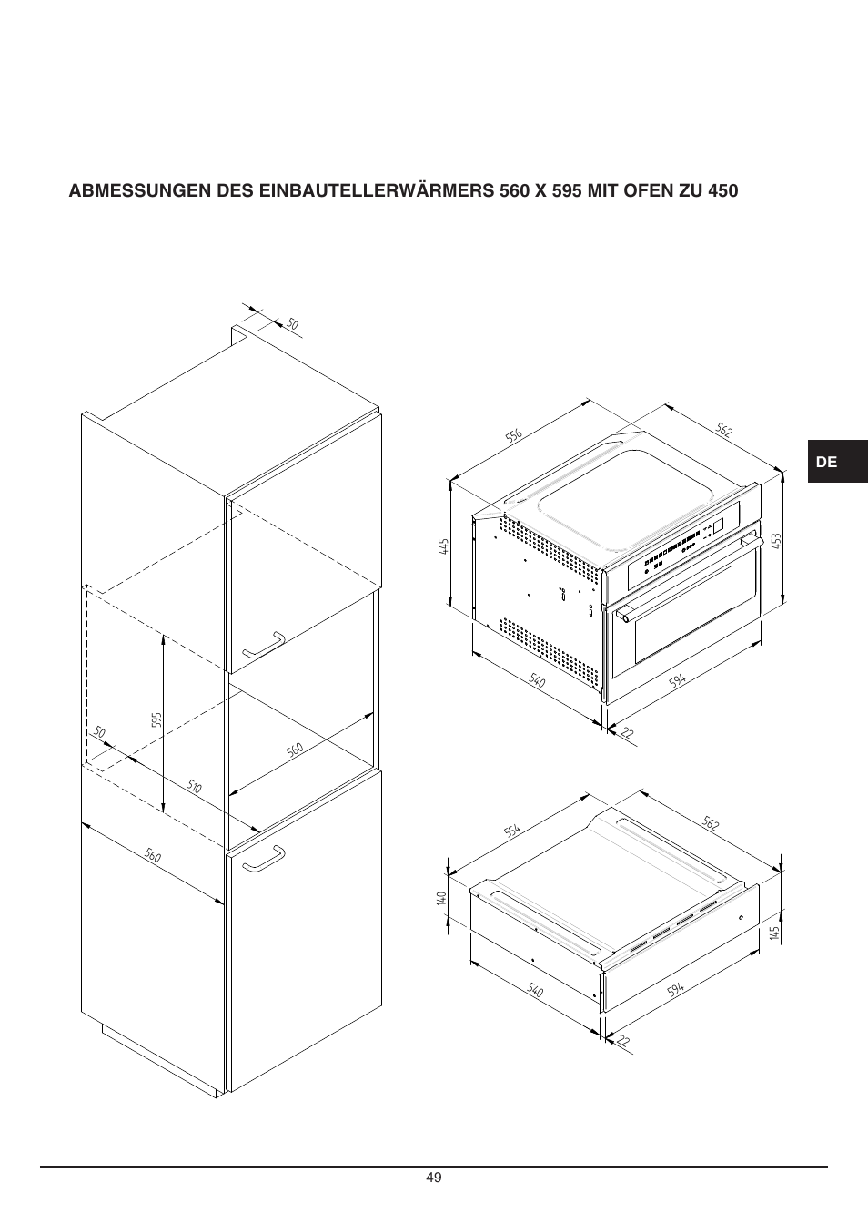 Fulgor Milano LWD 12 User Manual | Page 49 / 84