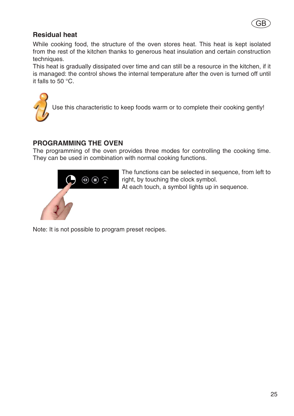 Fulgor Milano SPO 6213 User Manual | Page 27 / 270