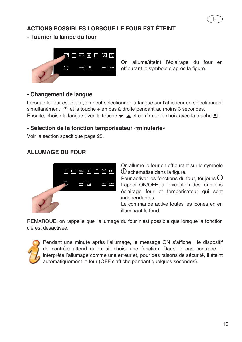 Fulgor Milano SPO 6213 User Manual | Page 53 / 270