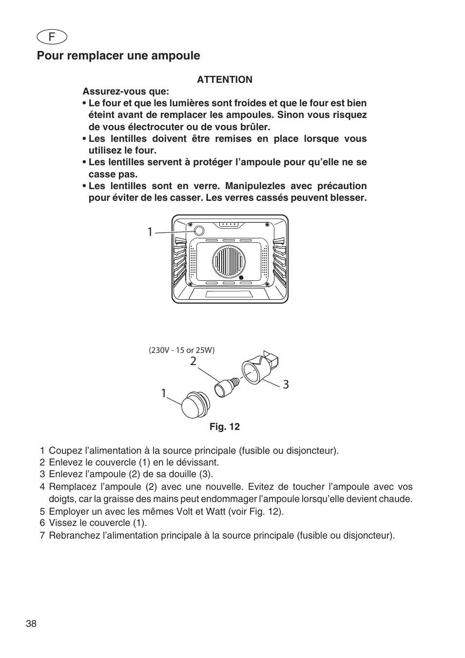 Fulgor Milano SPO 6213 User Manual | Page 78 / 270