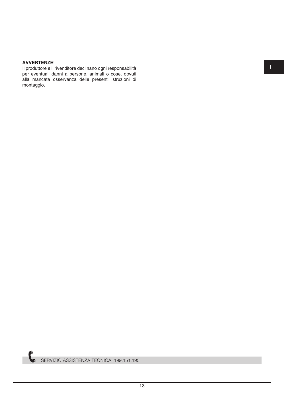 Fulgor Milano LD 12 User Manual | Page 13 / 76