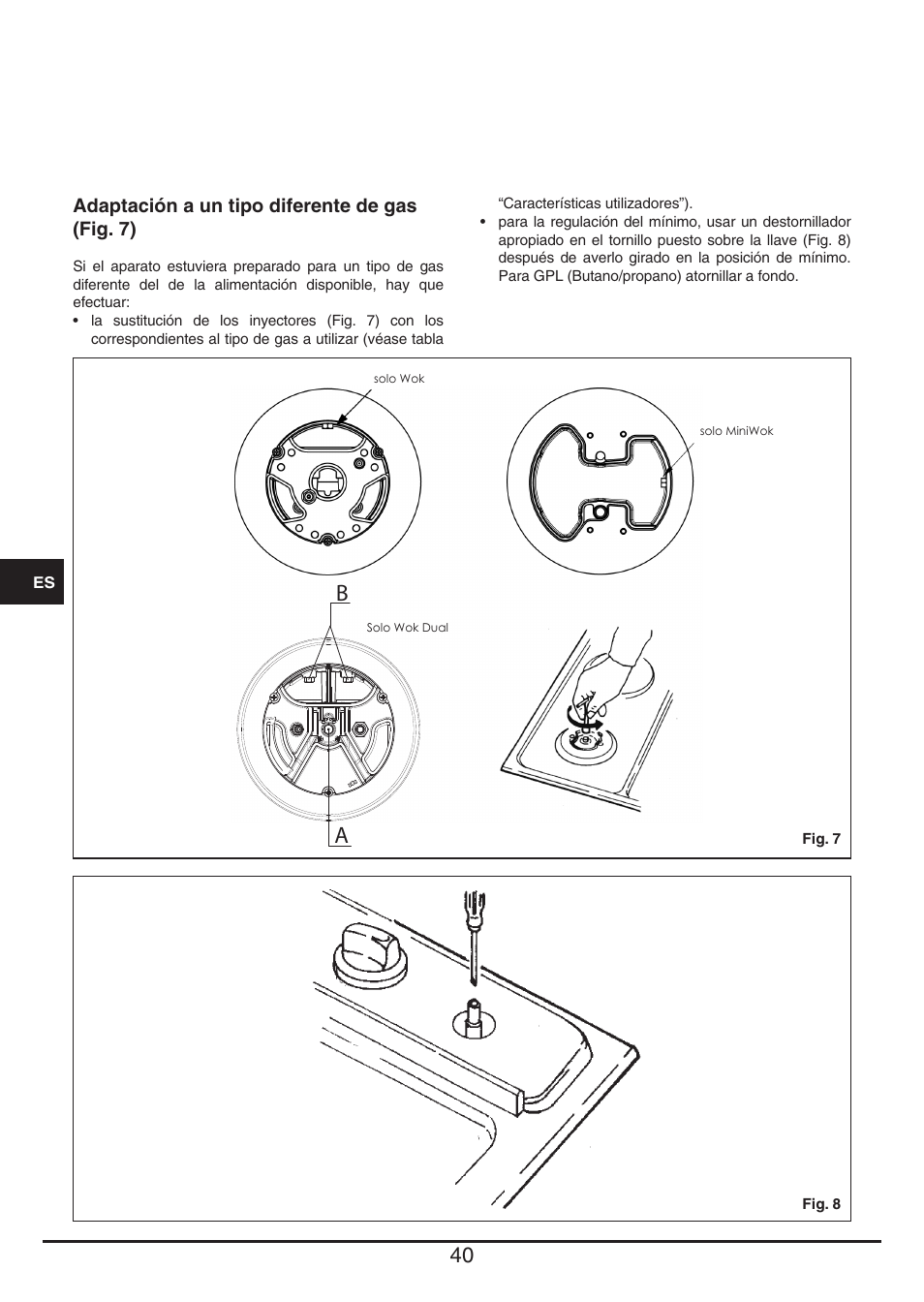 Fulgor Milano LH 604 G WK User Manual | Page 40 / 52