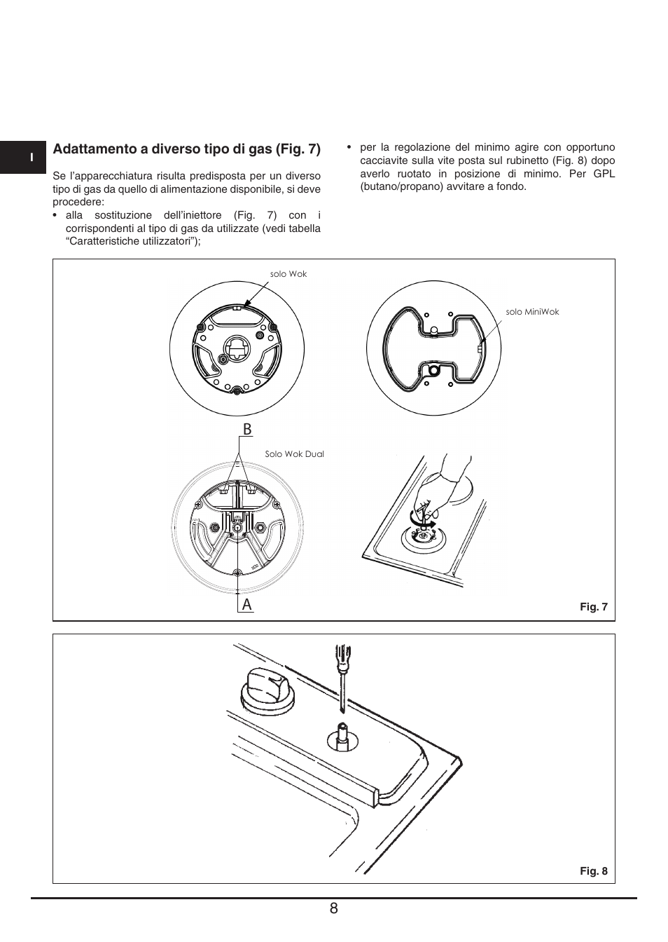 Fulgor Milano LH 604 G WK User Manual | Page 8 / 52