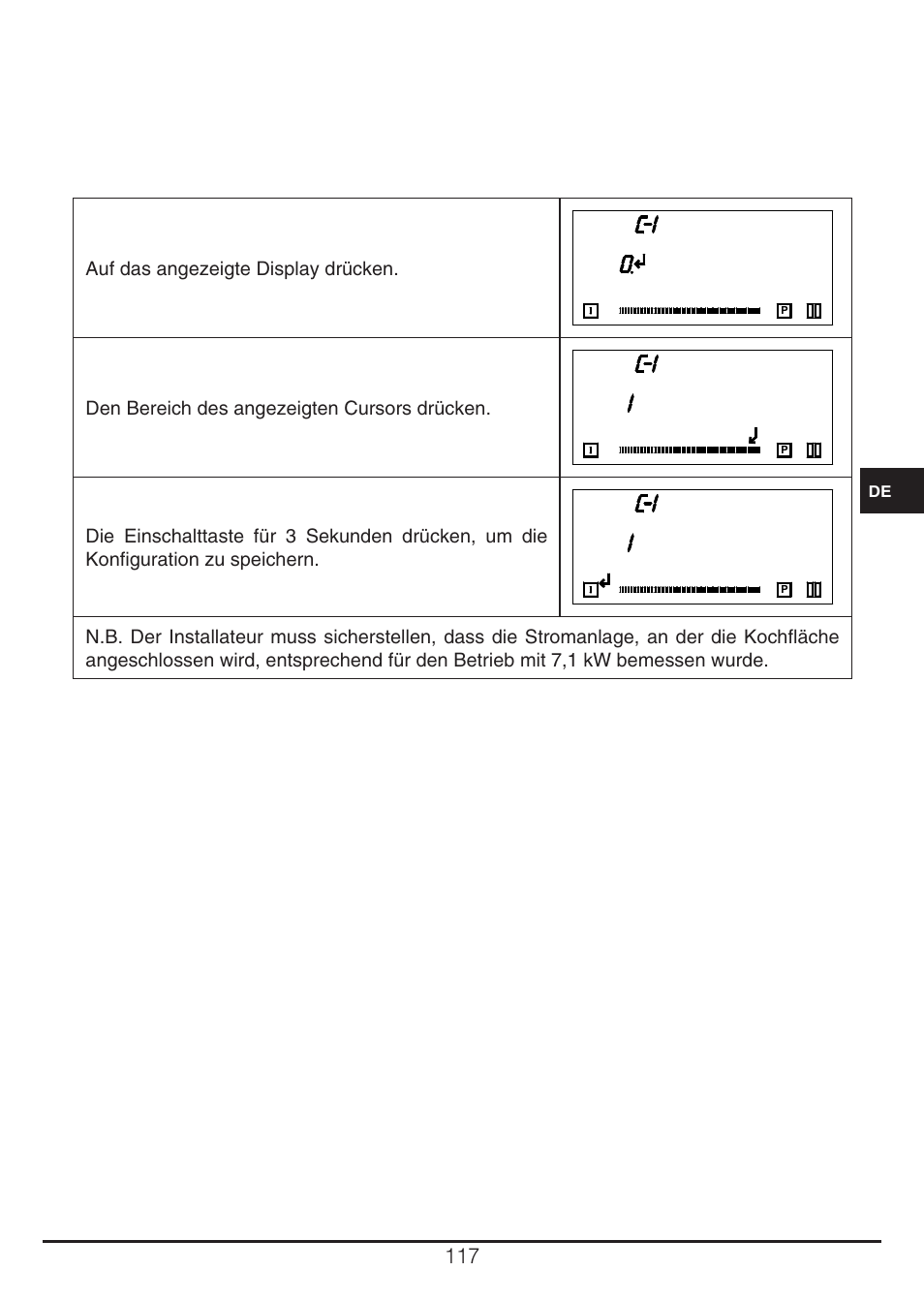 Fulgor Milano CH 905 ID TS G DWK User Manual | Page 117 / 184