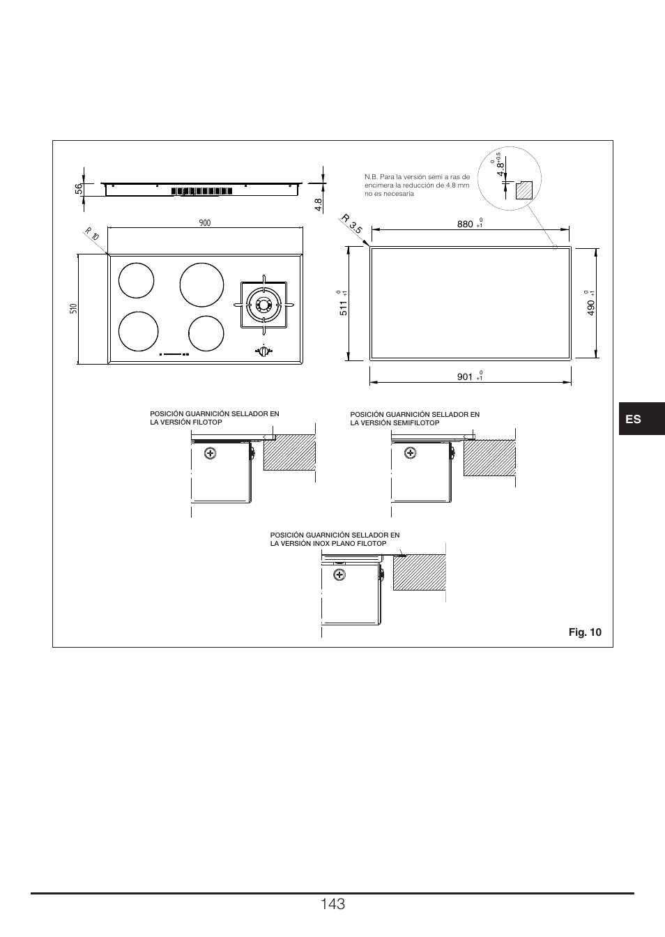 Fig. 10 | Fulgor Milano CH 905 ID TS G DWK User Manual | Page 143 / 184