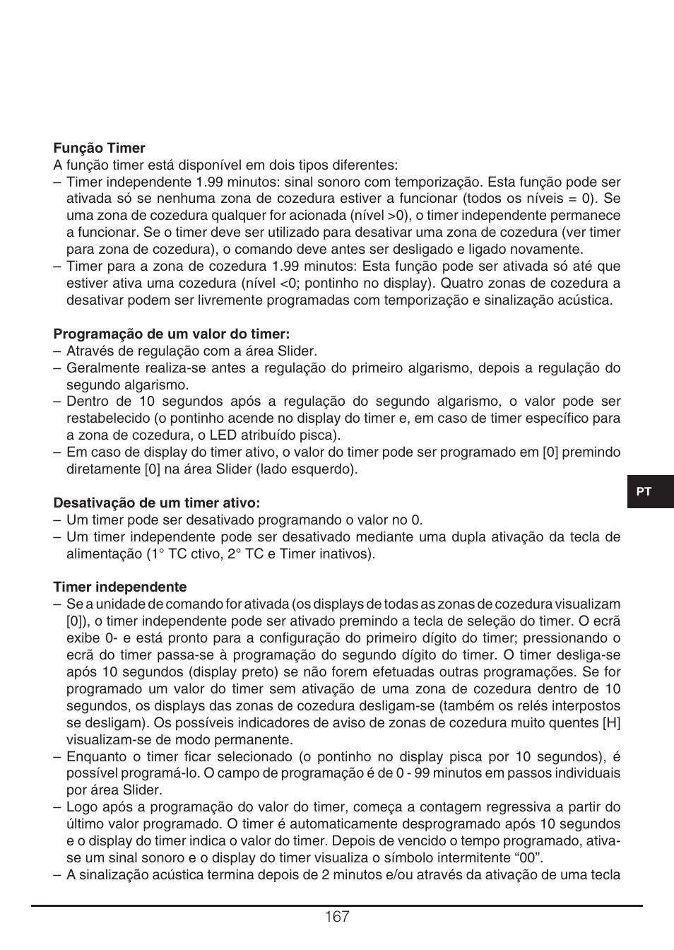 Fulgor Milano CH 905 ID TS G DWK User Manual | Page 167 / 184