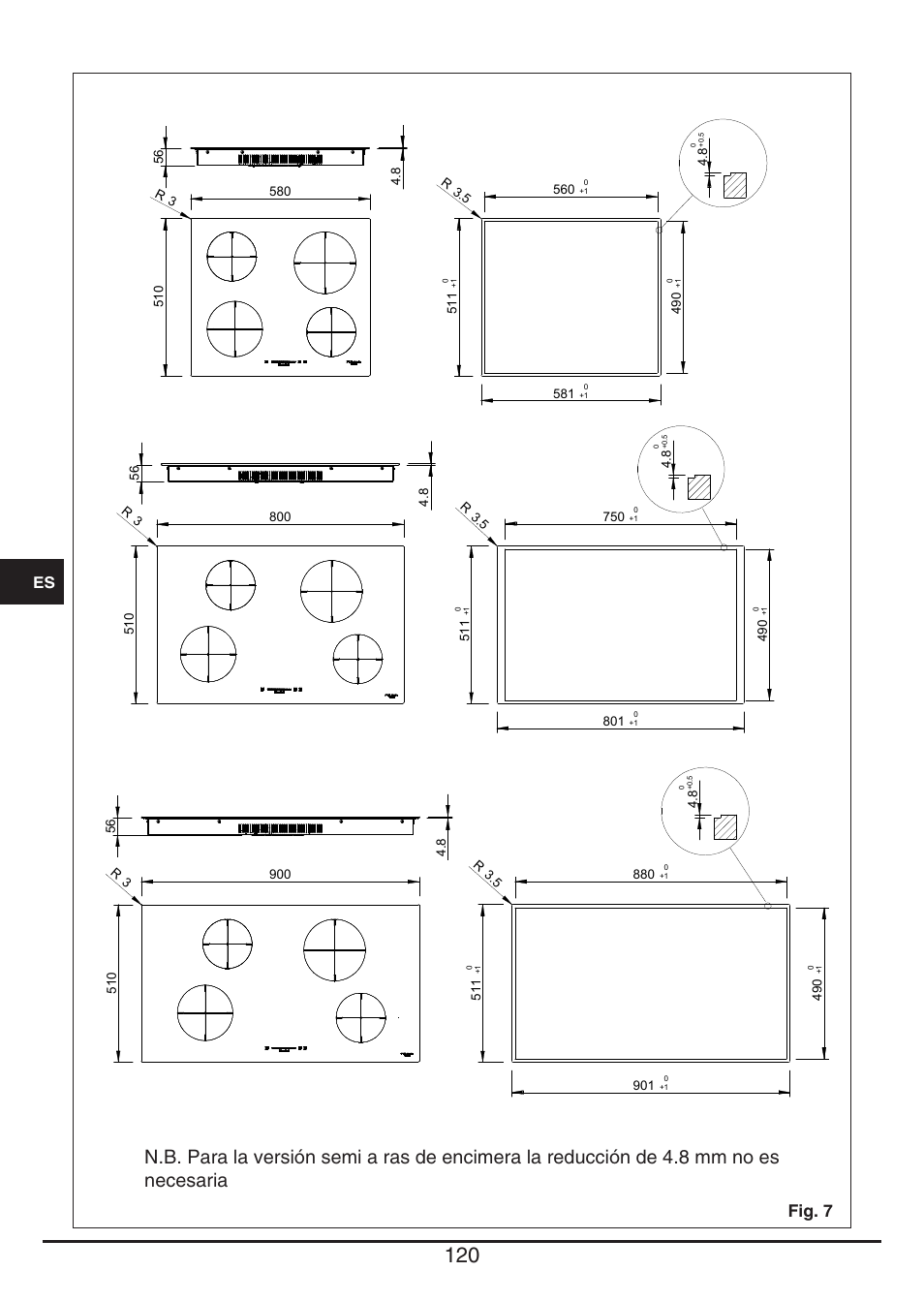 Fig. 7 | Fulgor Milano CH 1004 ID TS User Manual | Page 120 / 184