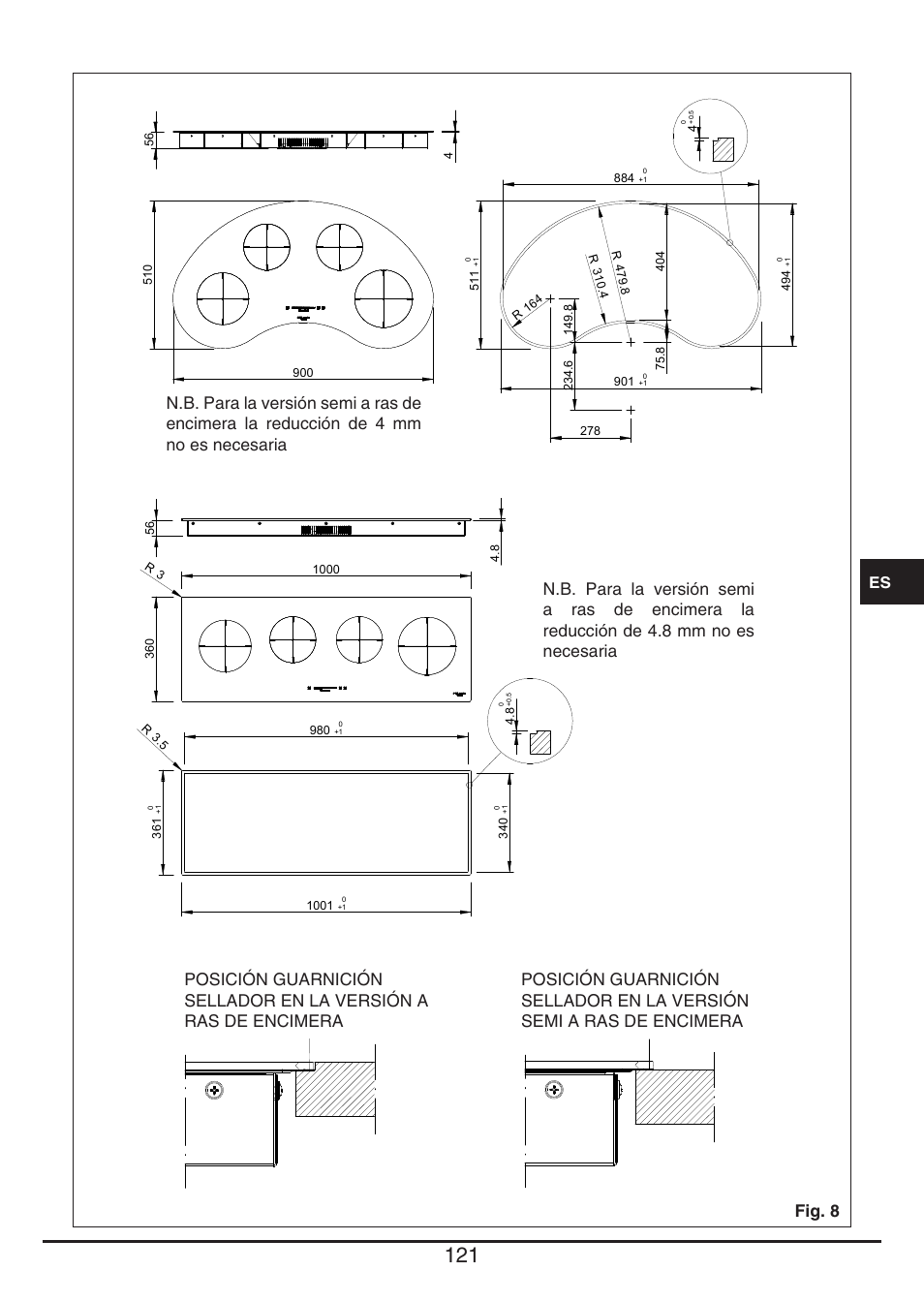 Fulgor Milano CH 1004 ID TS User Manual | Page 121 / 184