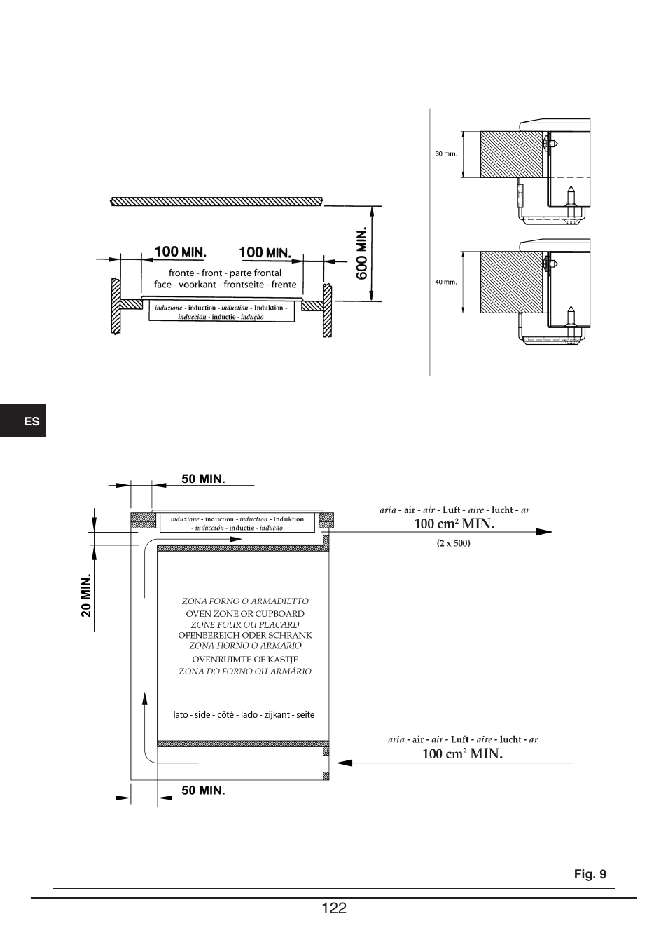 Fulgor Milano CH 1004 ID TS User Manual | Page 122 / 184