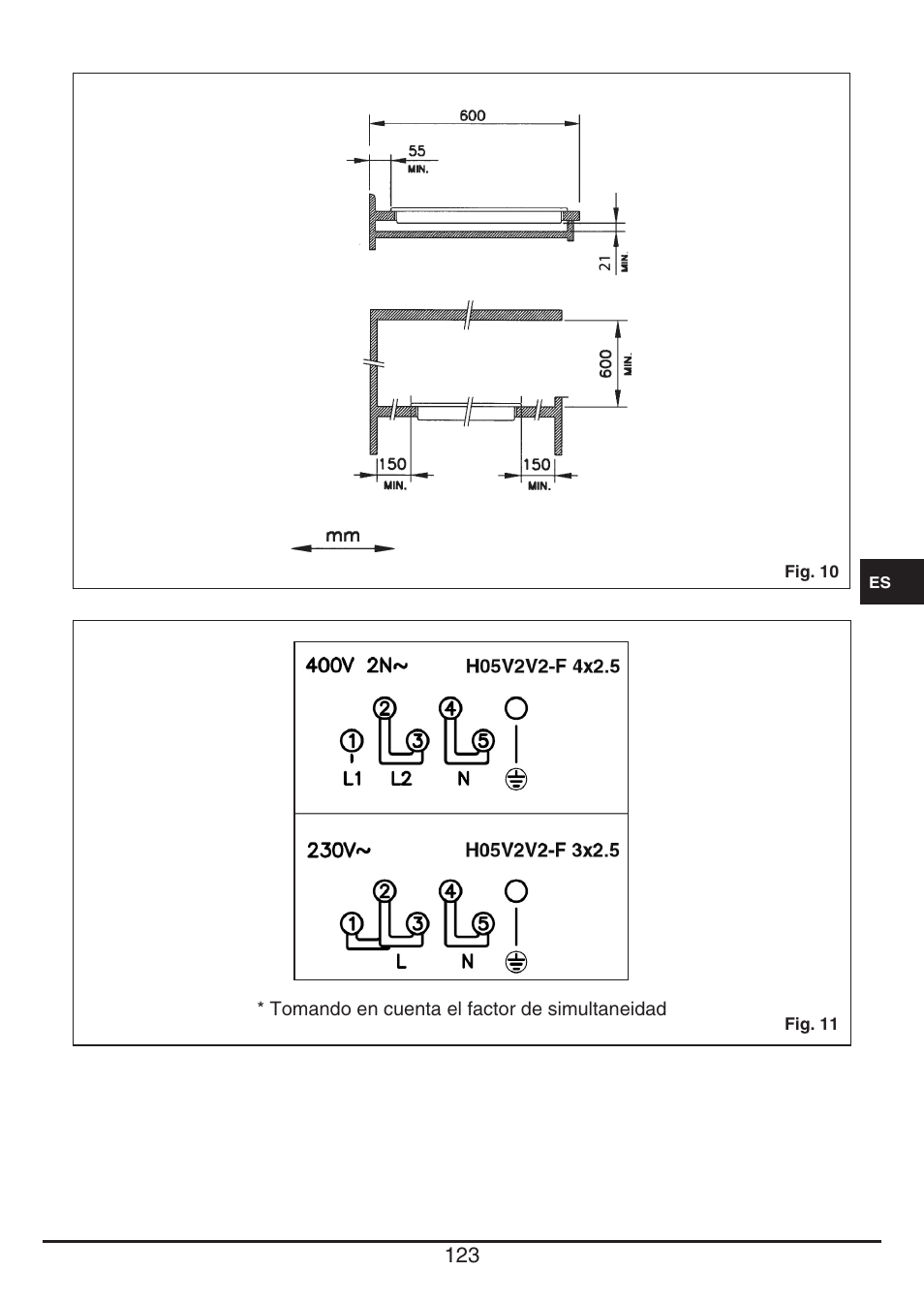 Fulgor Milano CH 1004 ID TS User Manual | Page 123 / 184