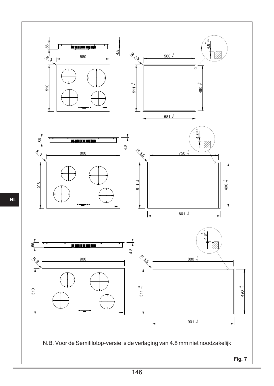 Fig. 7 | Fulgor Milano CH 1004 ID TS User Manual | Page 146 / 184