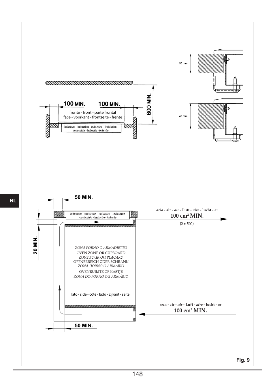 Fulgor Milano CH 1004 ID TS User Manual | Page 148 / 184