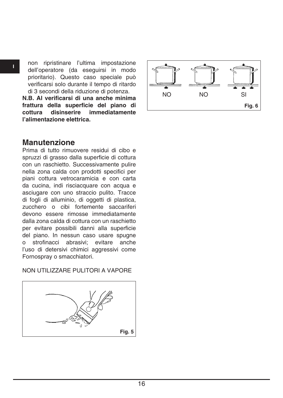 Manutenzione | Fulgor Milano CH 1004 ID TS User Manual | Page 16 / 184